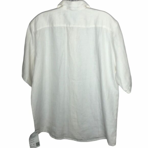 Vintage Giesswein 100% Linen Short Sleeve Top. - Picture 4 of 13